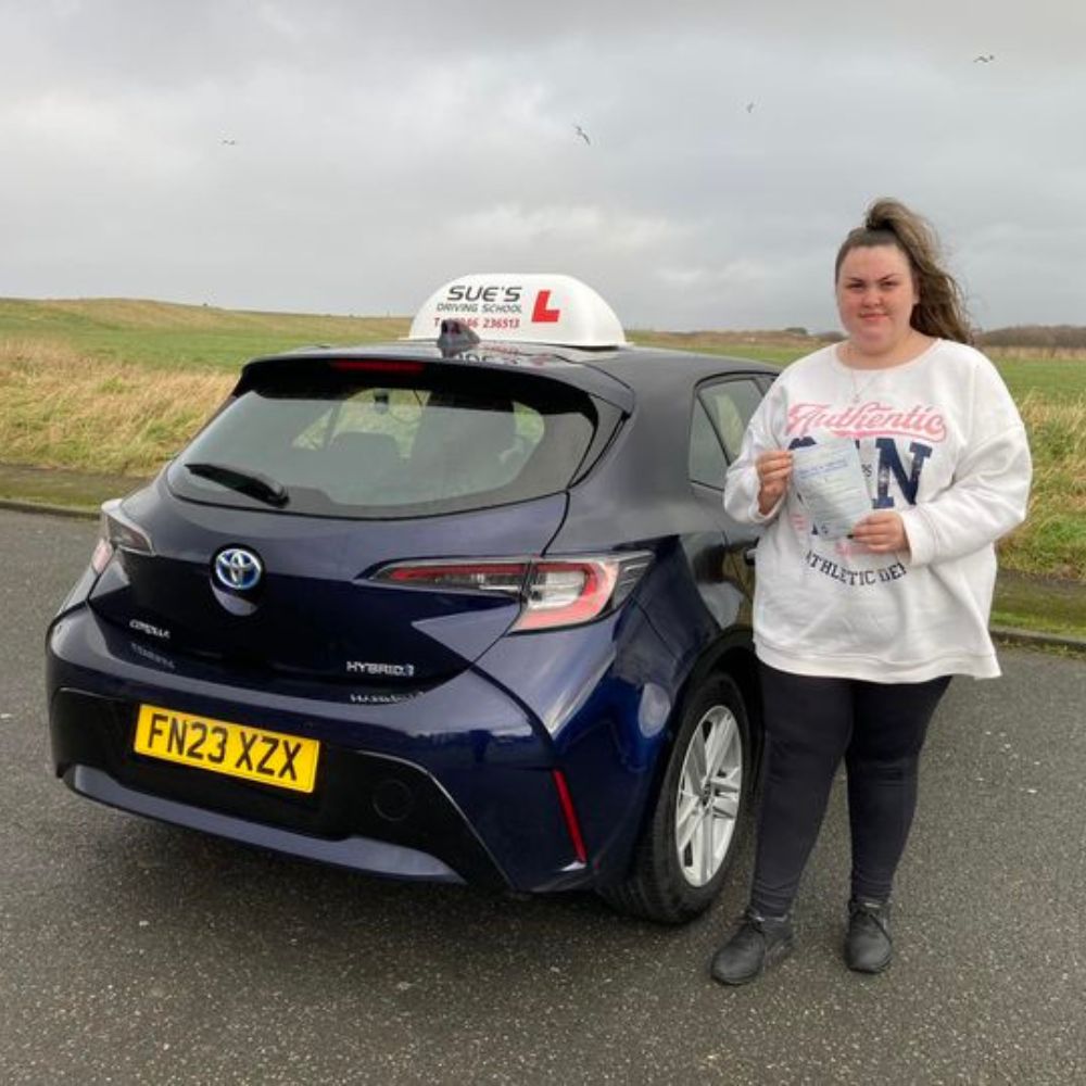 Fantastic FIRST ATTEMPT pass for Laura Bulfield